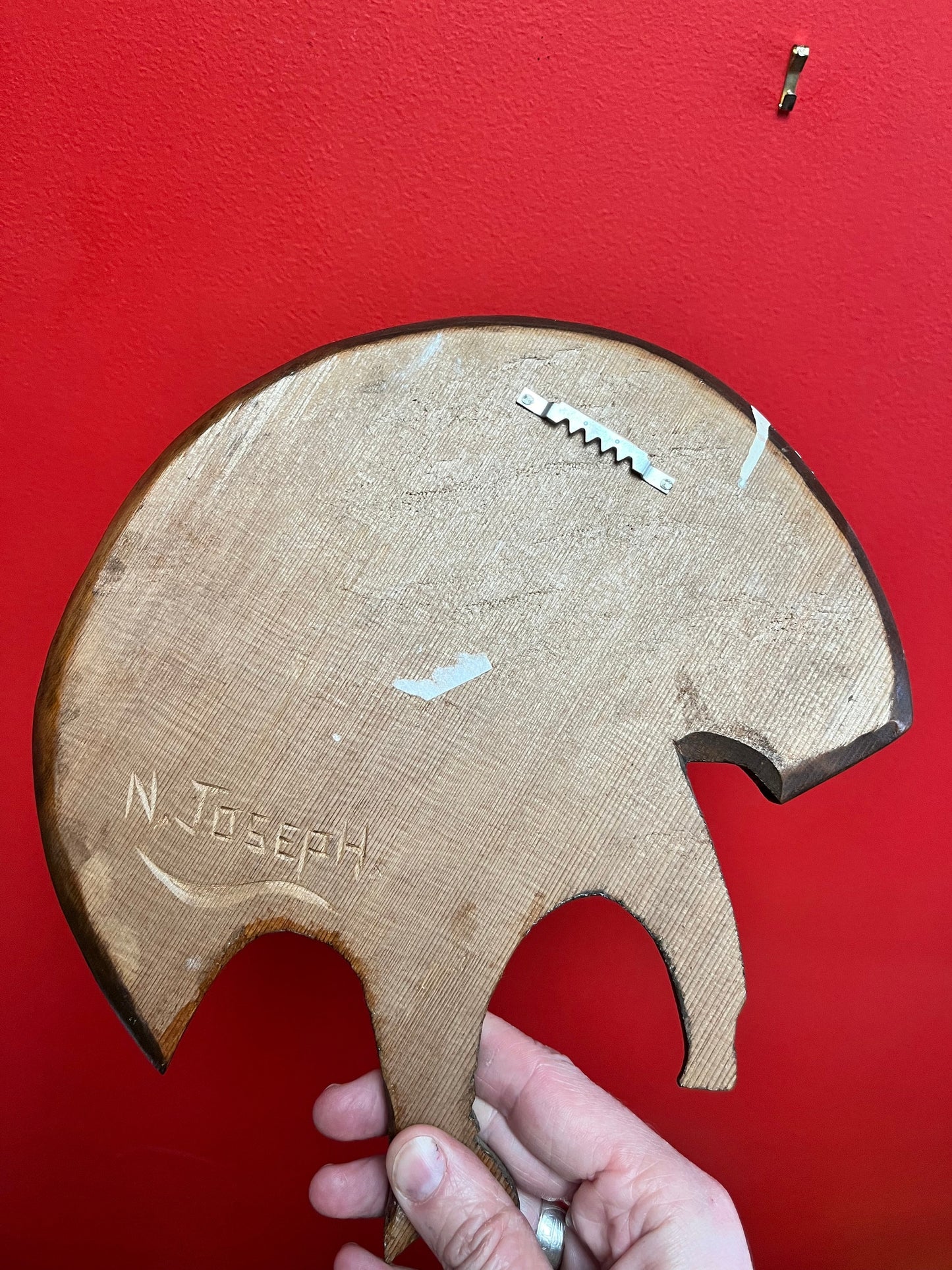 Beautiful 11 inch Nelson Joseph Eagle  indigenous, first nations Pacific northwest coast  great look and price