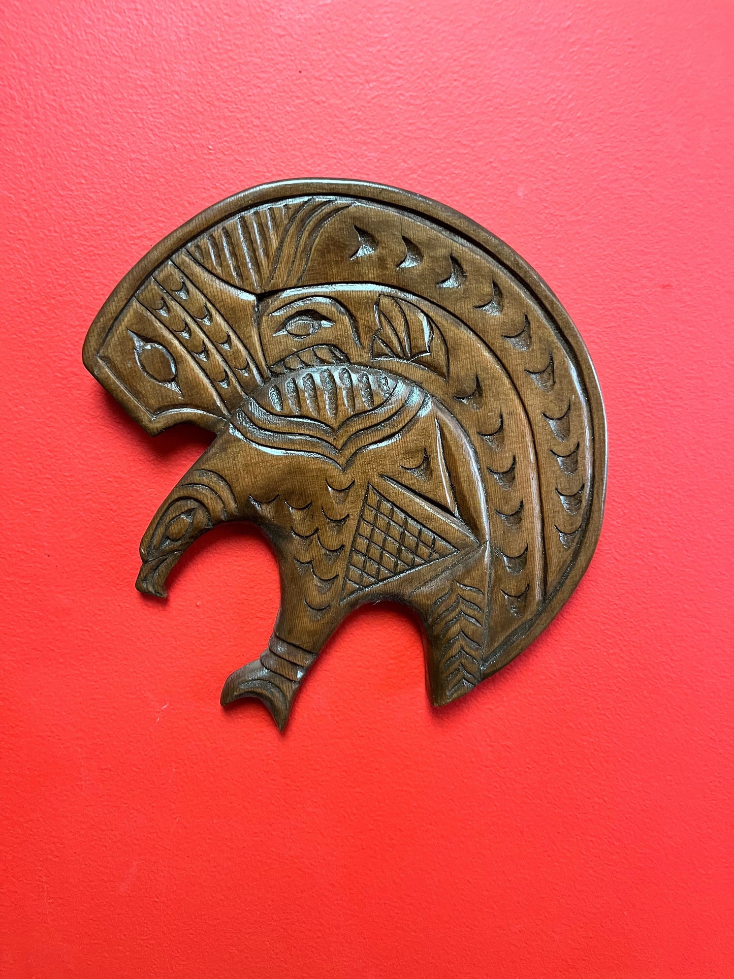 Beautiful 11 inch Nelson Joseph Eagle  indigenous, first nations Pacific northwest coast  great look and price