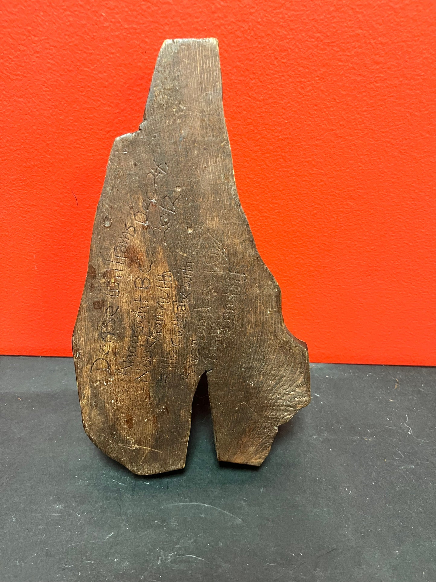 11 x 6 x 2 thick Indigenous first nations Pacific northwest Coast plaque  Female artist  Killer whale transformation  Needs a hanger