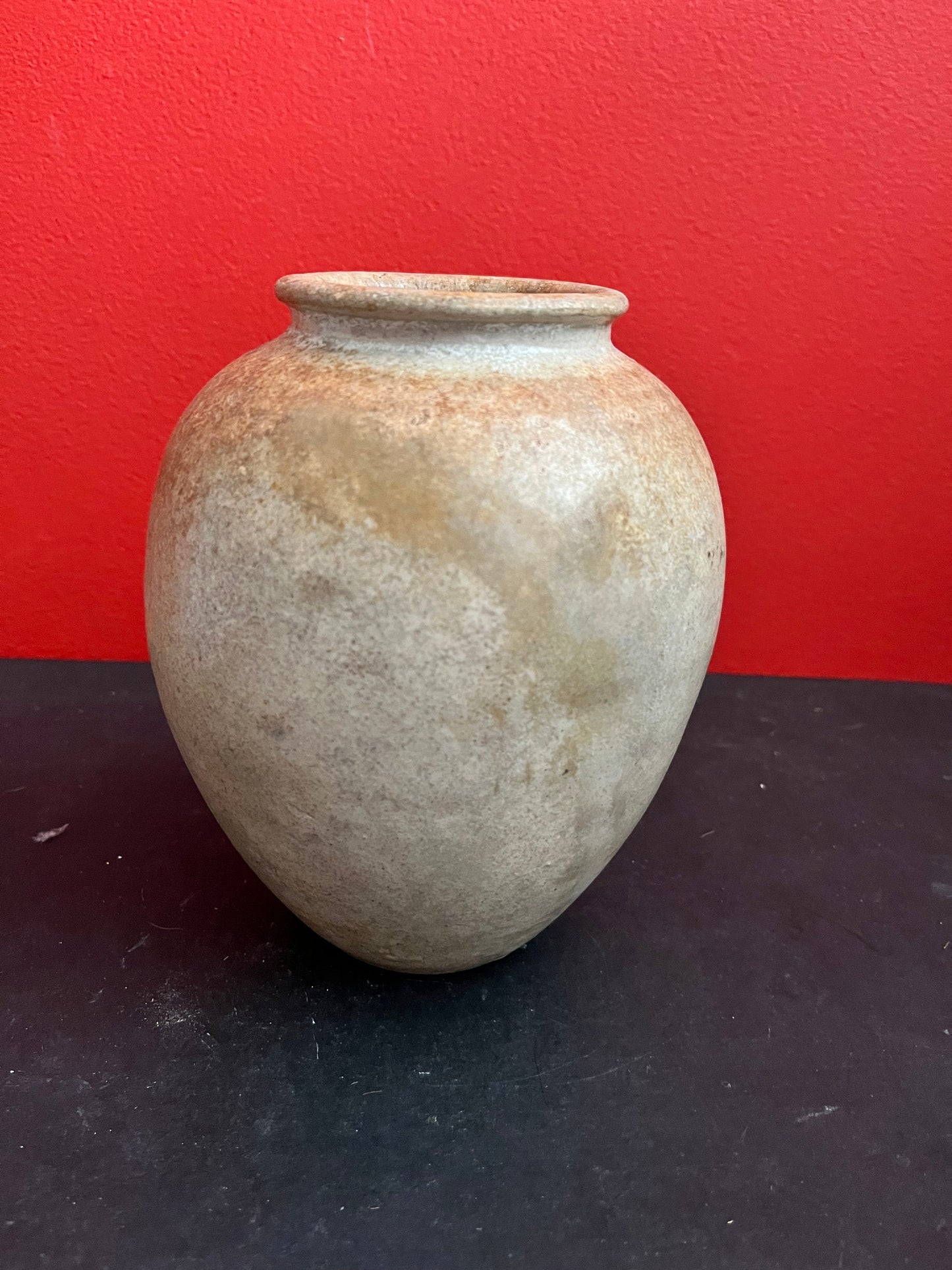 Rare ancient Neolithic stoneware funerary jar  mint  condition