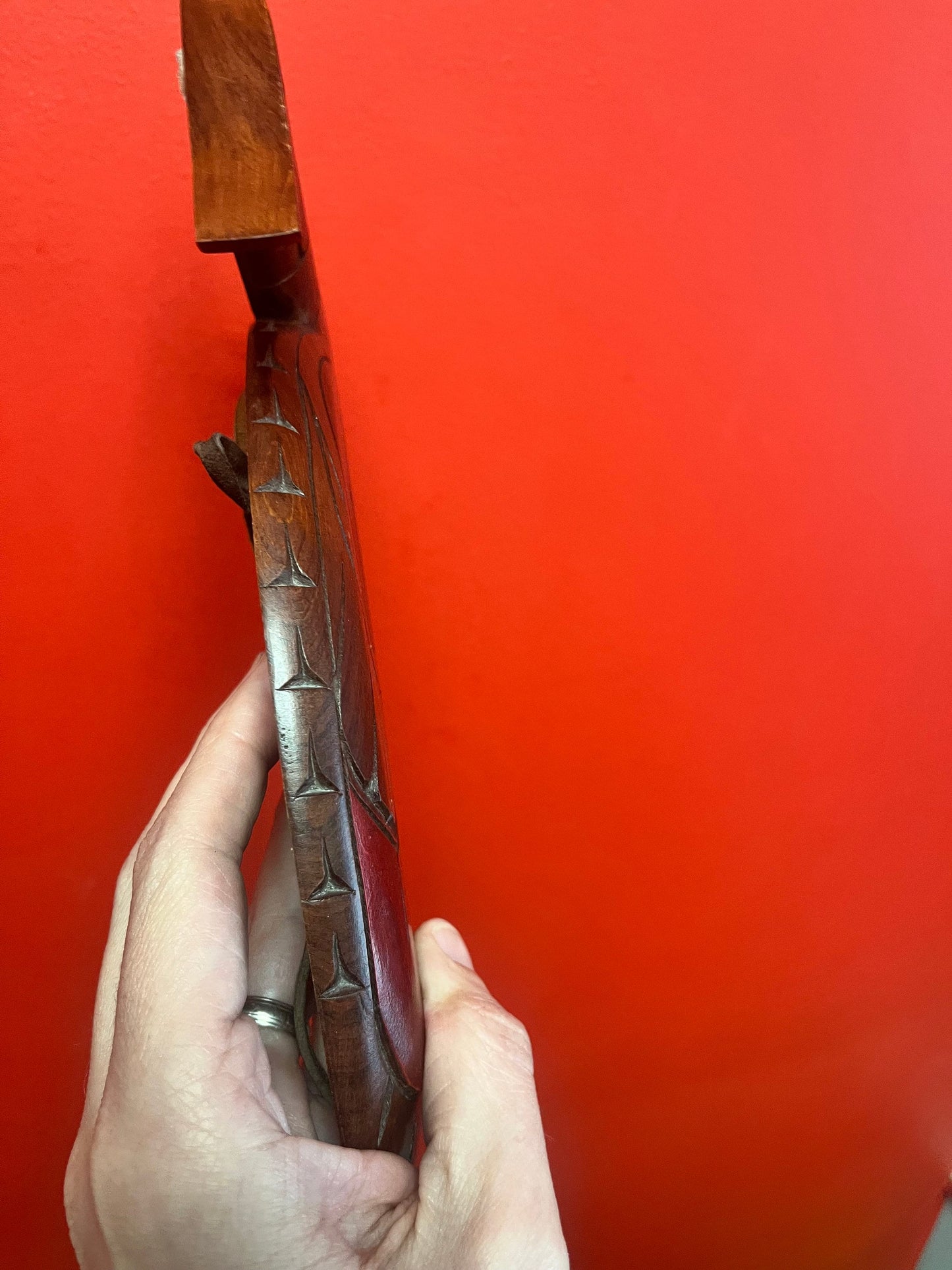 Lovely 11 inch long 6 inch high indigenous, first nations Pacific northwest coast, detailed Cedar loon by  Ralph Edgar