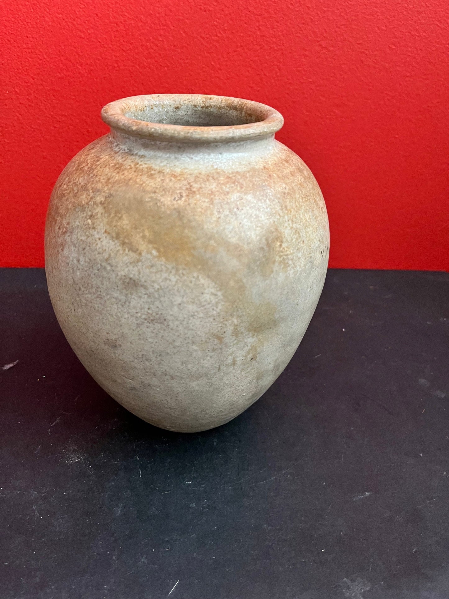 Rare ancient Neolithic stoneware funerary jar  mint  condition