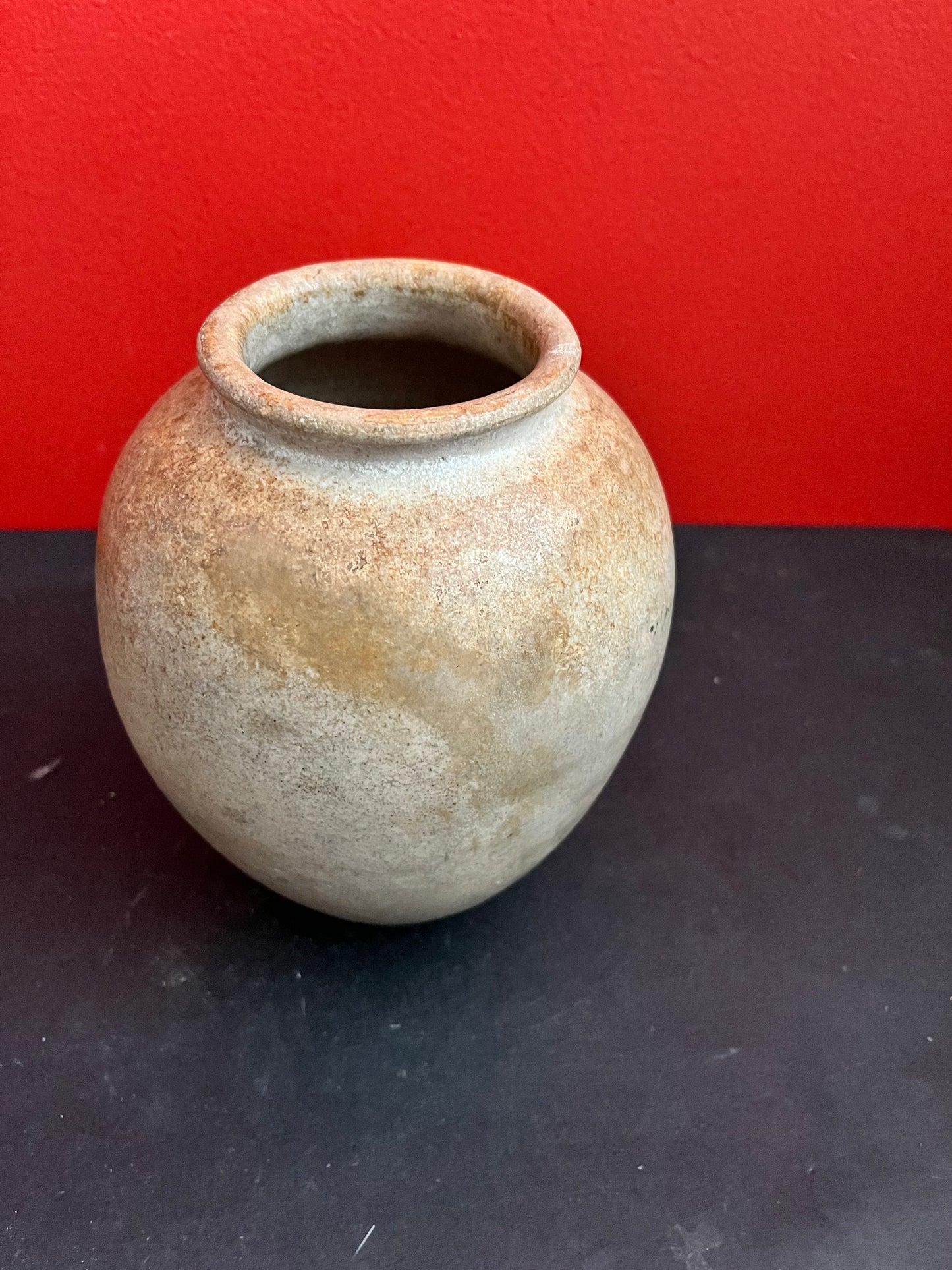 Rare ancient Neolithic stoneware funerary jar  mint  condition