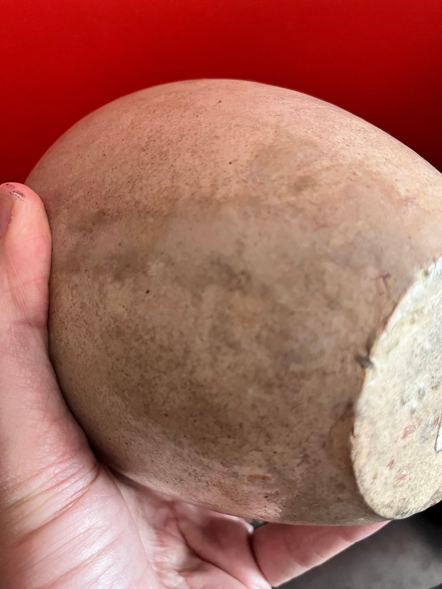 Rare ancient Neolithic stoneware funerary jar  mint  condition