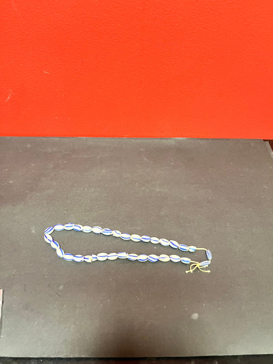 Approx 19 inch long antique venetian trade bead necklace  very cool