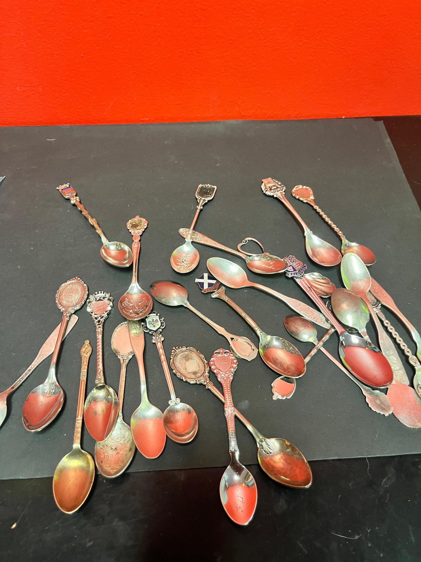 Lot of silver plated  spoons