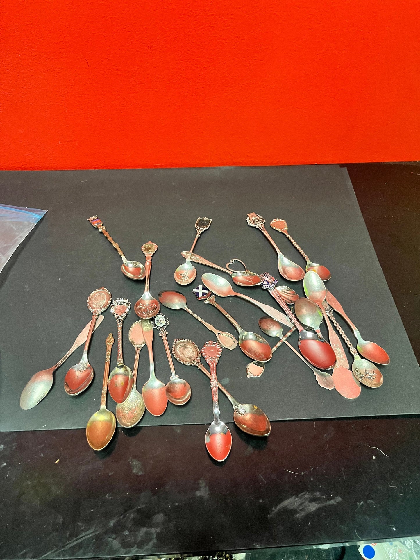 Lot of silver plated  spoons