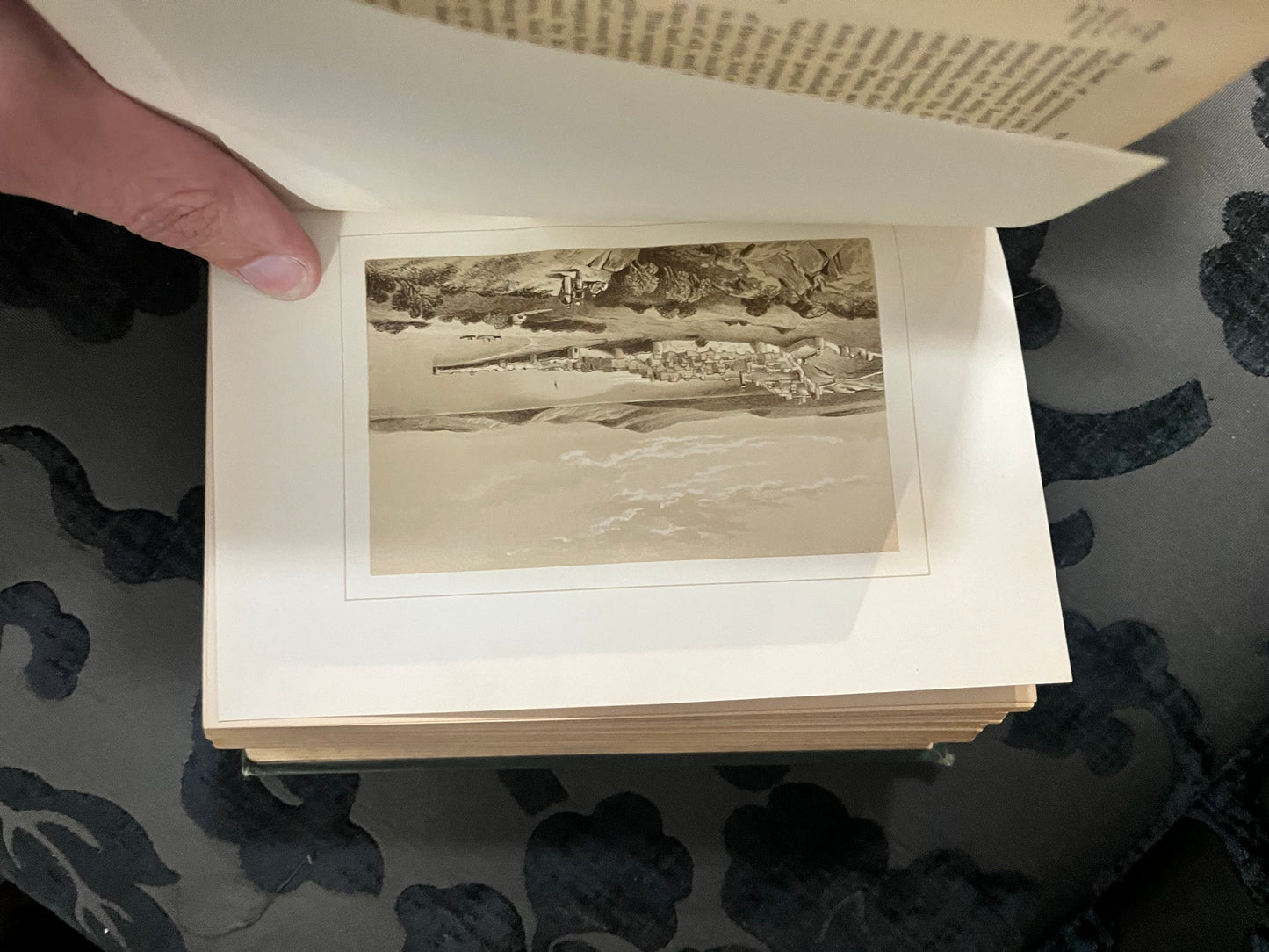 Cool, antique copy of the land and the book  Biblical 1863  Good antique condition