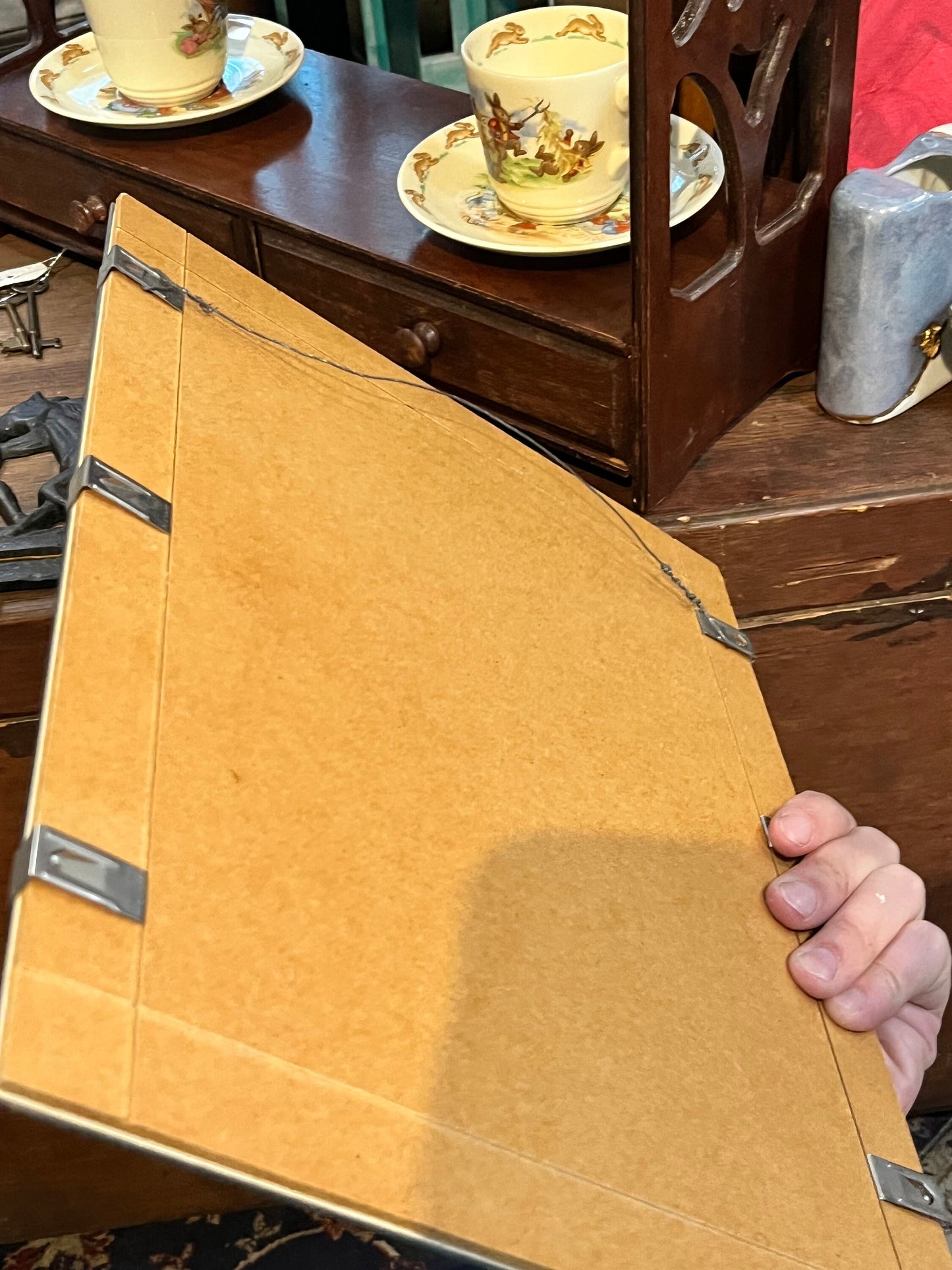 14 x 11  inch black-and-white photo of famous Canadian indigenous artist Jimmy John — signed by photographer— cool imagery — ready to hang