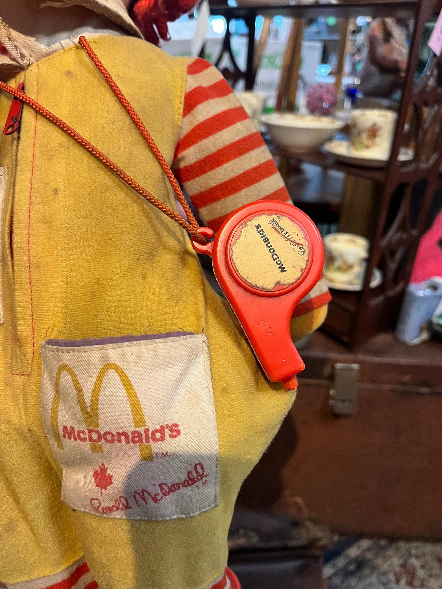 Ridiculously cool 22 inch long vintage McDonalds, Ronald McDonald toy  rare super cool