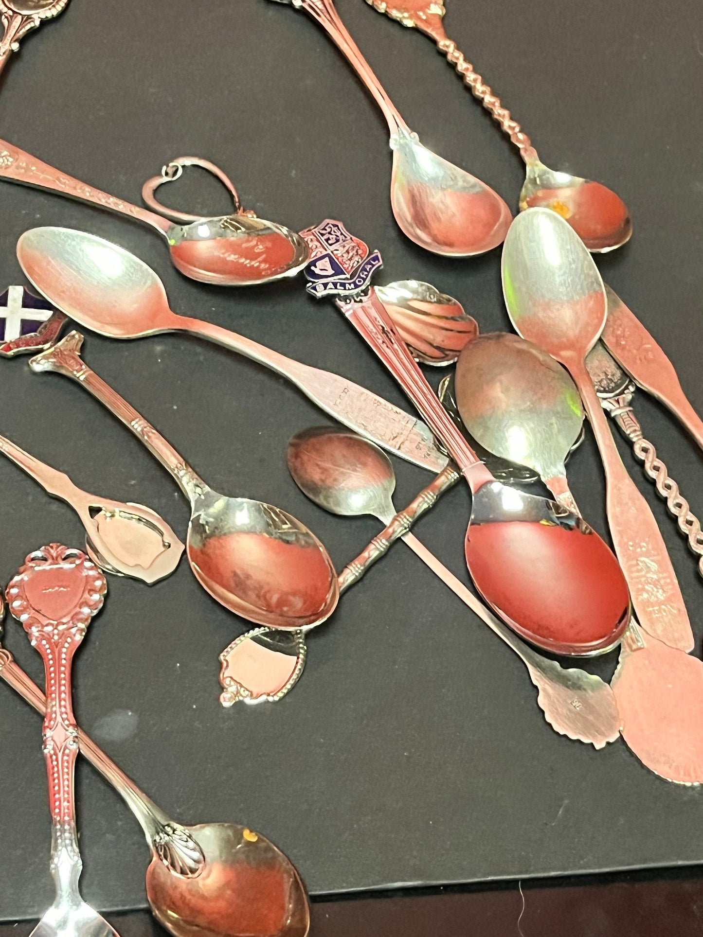 Lot of silver plated  spoons