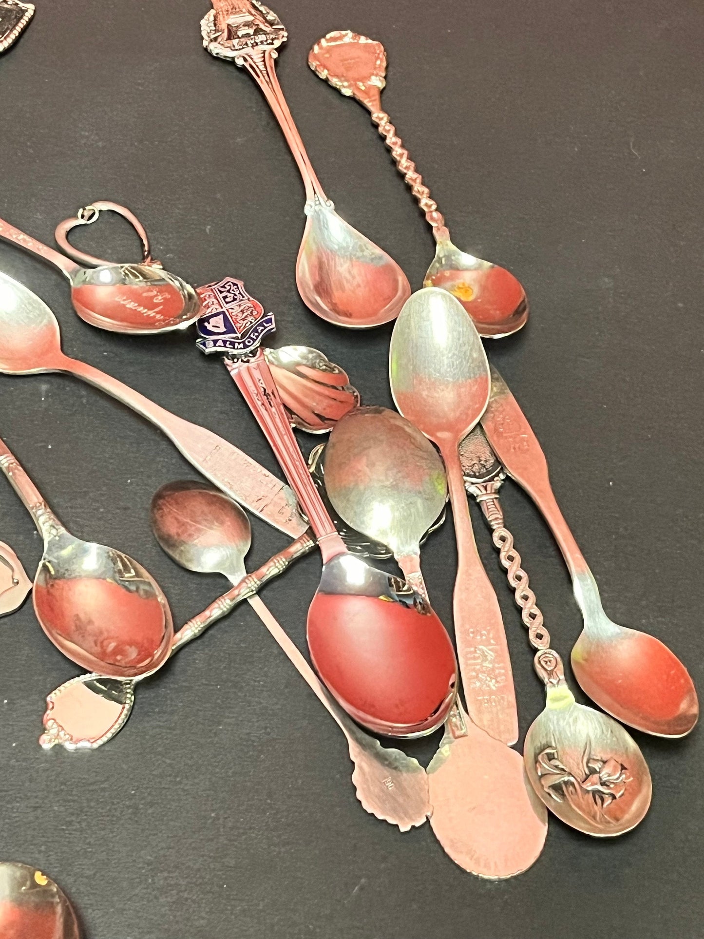Lot of silver plated  spoons