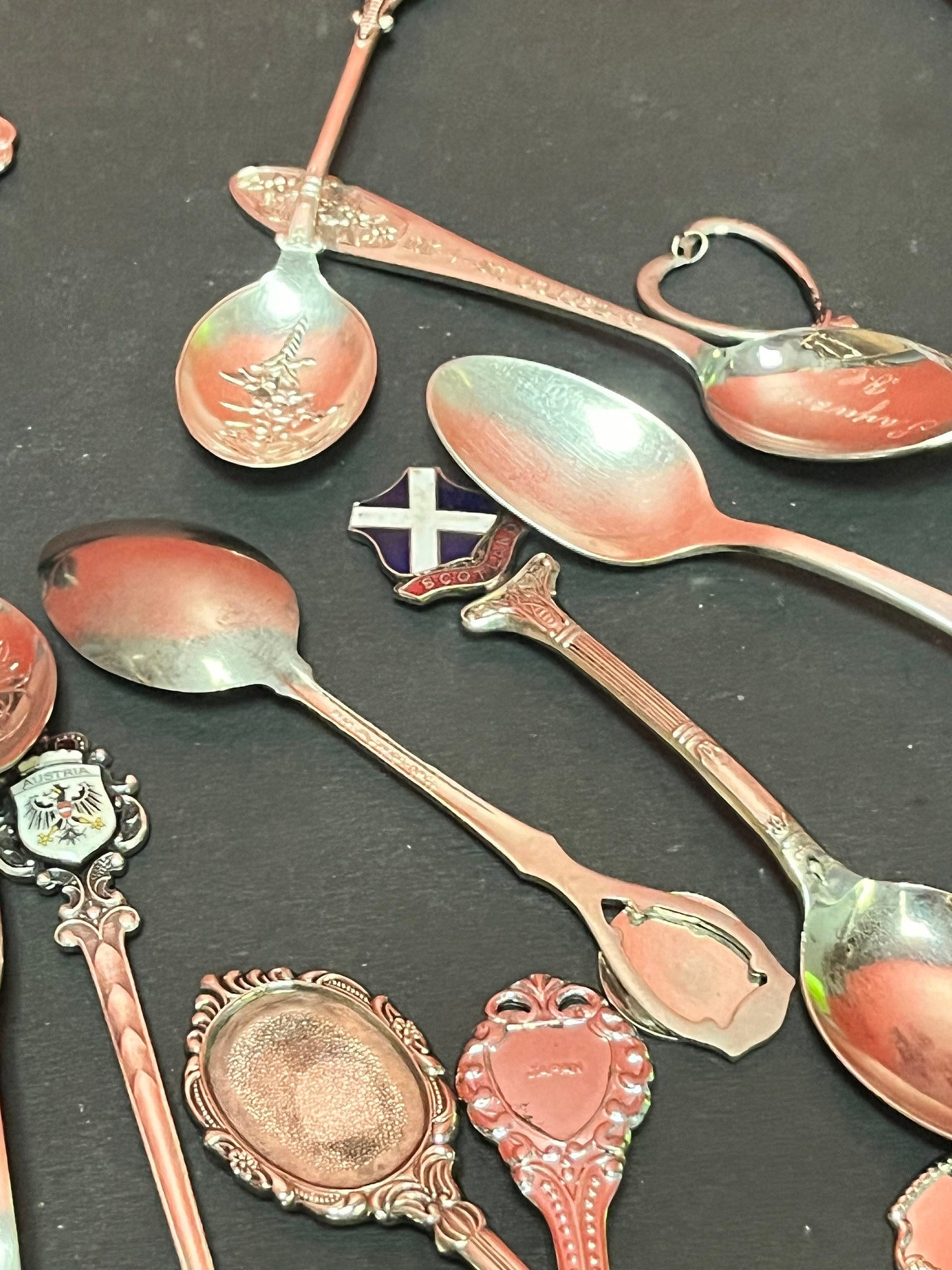 Lot of silver plated  spoons