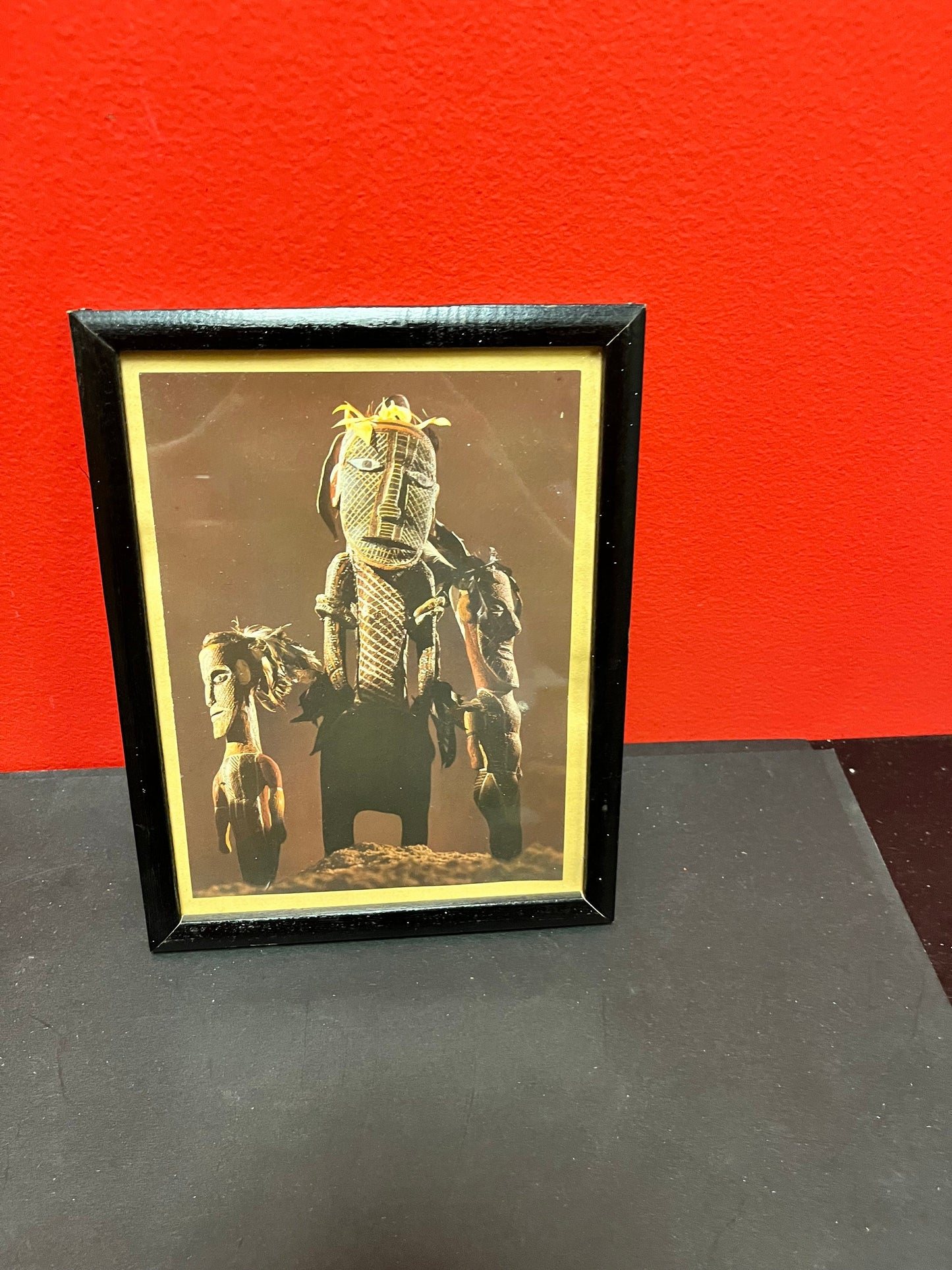 Cool 9 x 7 picture of oceanic art in frame  fun imagery