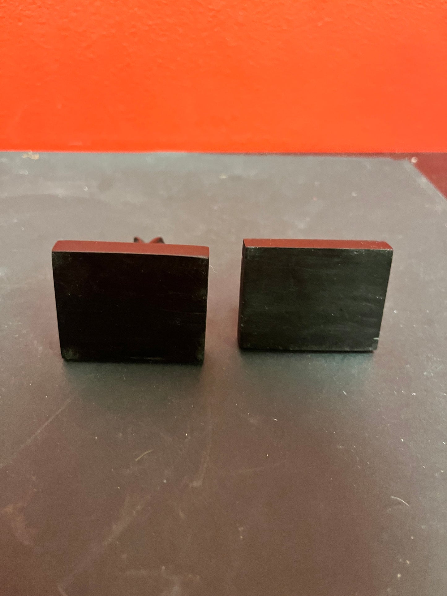 Two fabulous Ebony wood  African masks on stands  3 inches high  great quality and detail  prices for both