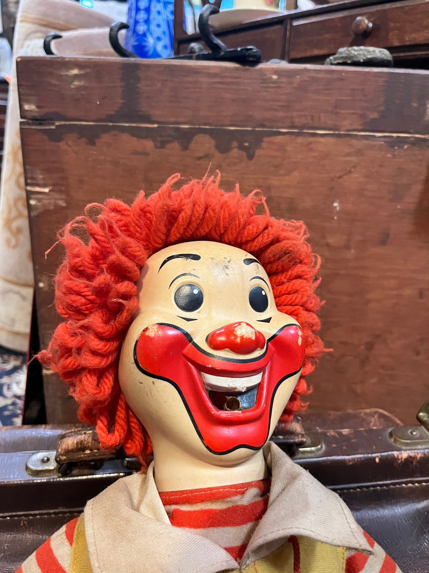 Ridiculously cool 22 inch long vintage McDonalds, Ronald McDonald toy  rare super cool