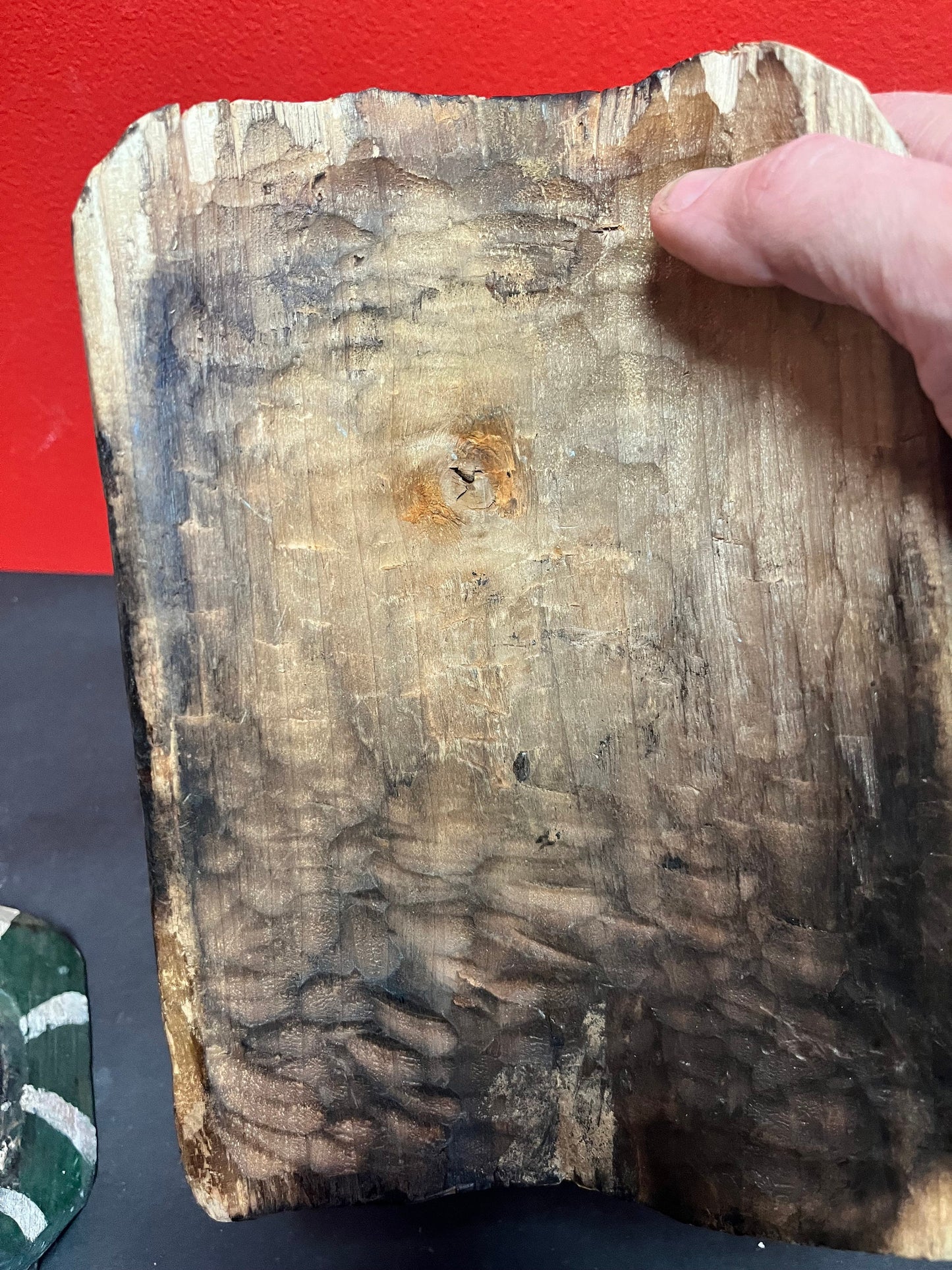 9 1/2 x 6 very cool Central America possibly Guatemalan antique transformation mask   amazing detail and quality  primitive treasure