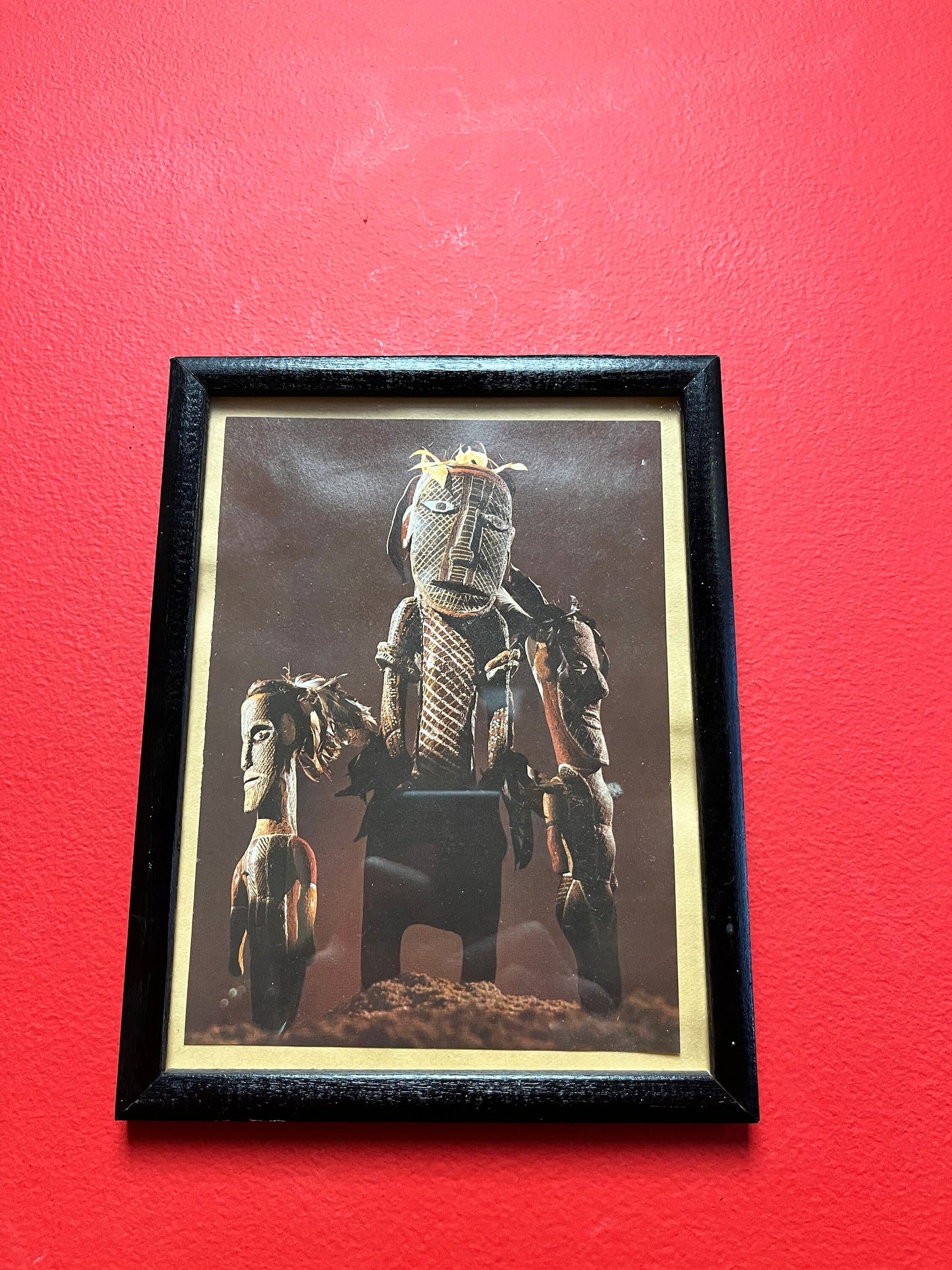 Cool 9 x 7 picture of oceanic art in frame  fun imagery