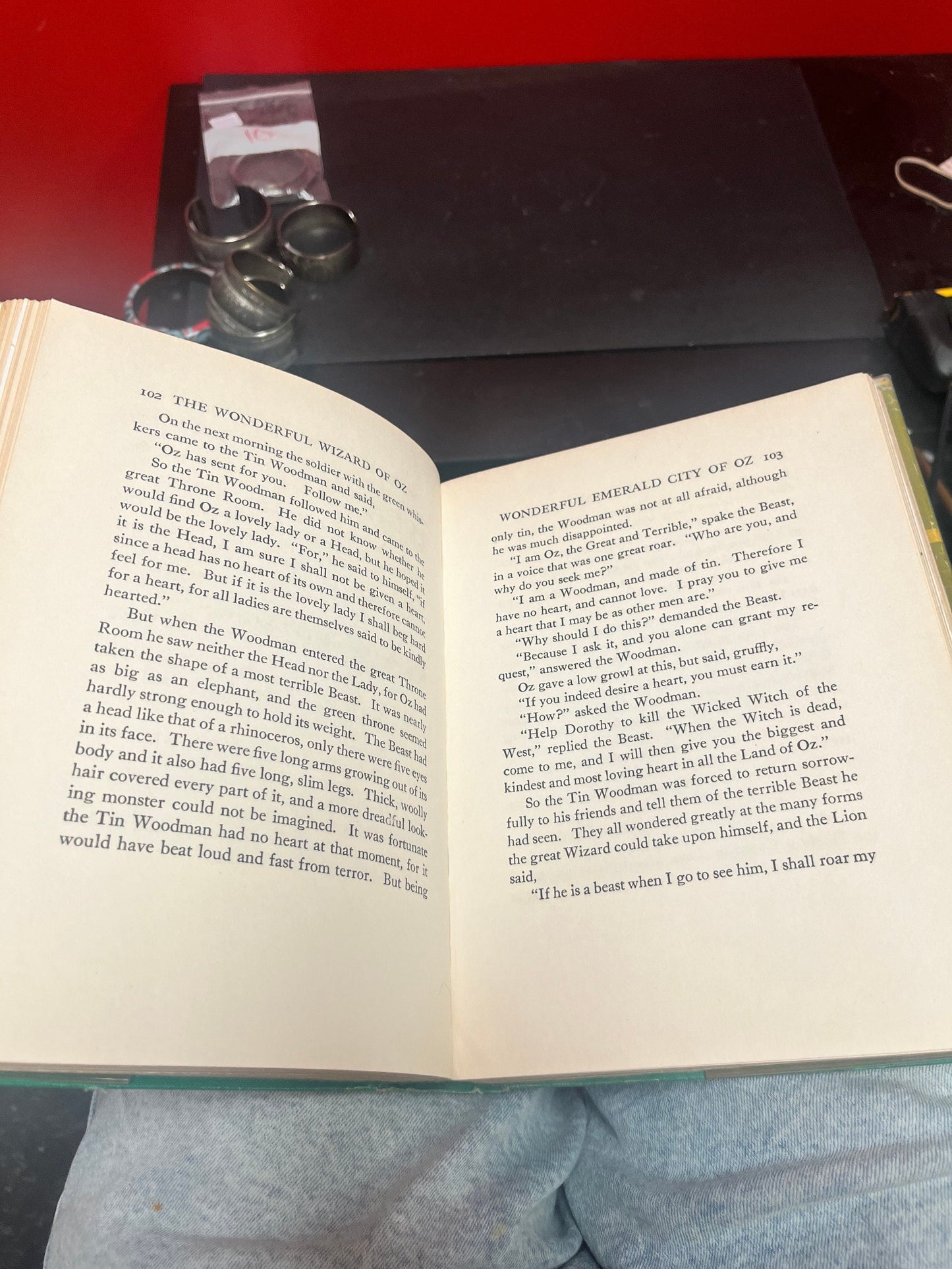 The new Wizard of Oz by L.Frank Baum  first edition  USA  1939  amazing book   good condition and perfect gift