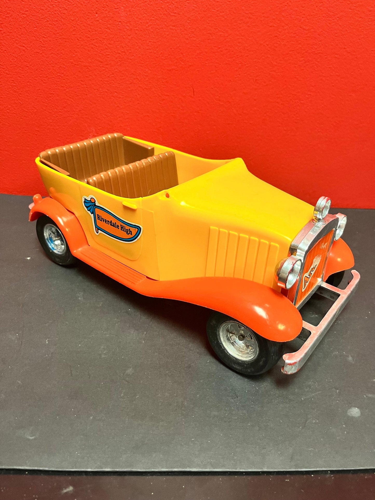 Very cool 1950s authentic Archie Riverdale high jalopy car - pretty good condition see photos  American Archie comics- wow 11 inches long