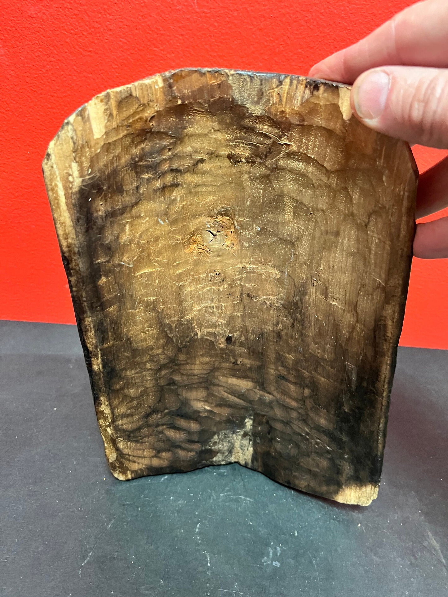 9 1/2 x 6 very cool Central America possibly Guatemalan antique transformation mask   amazing detail and quality  primitive treasure