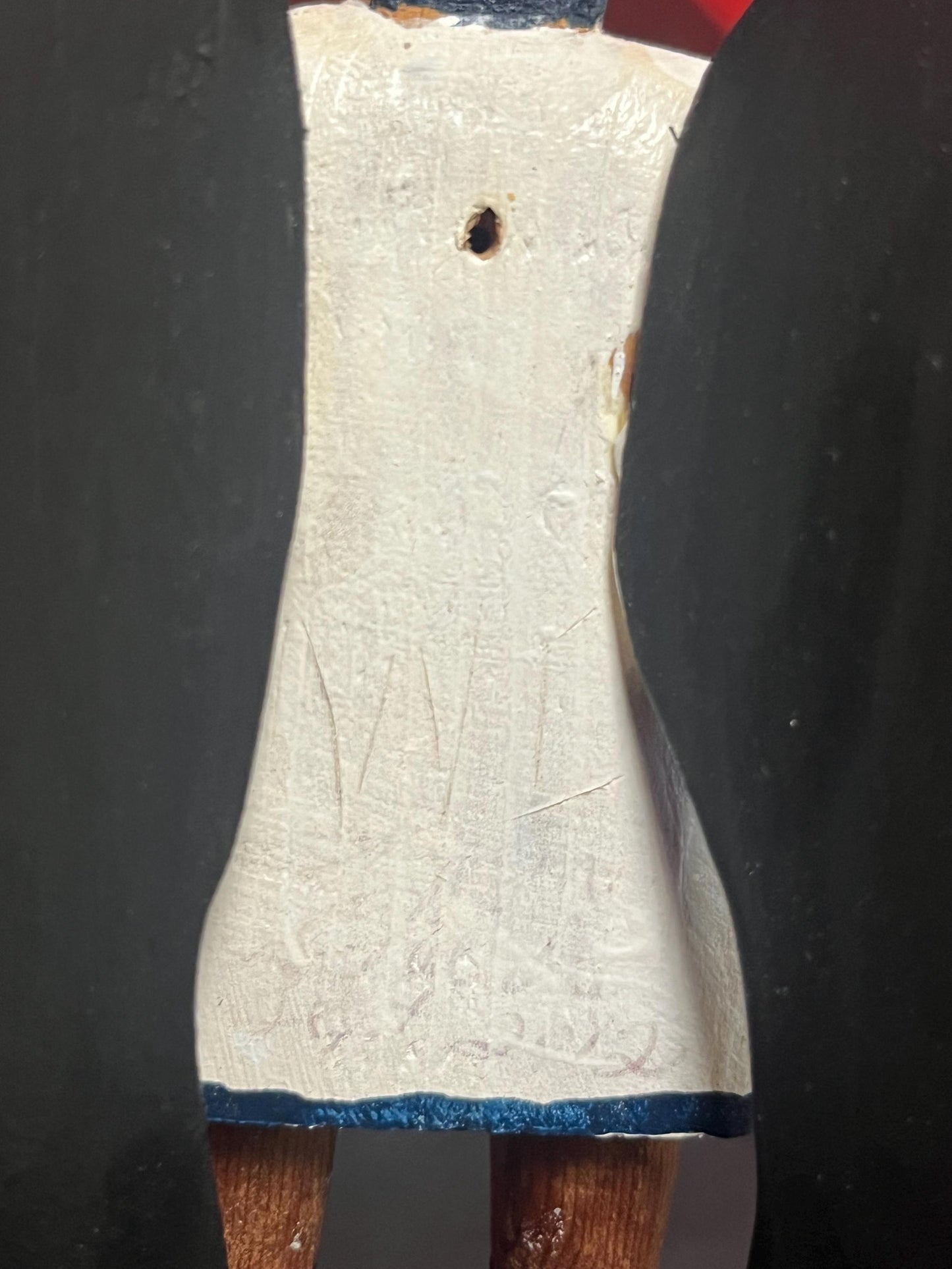 Fabulous rare signed 6 inch tall indigenous first nations Pacific northwest coast statute of  native Jesus  unbelievable imagery