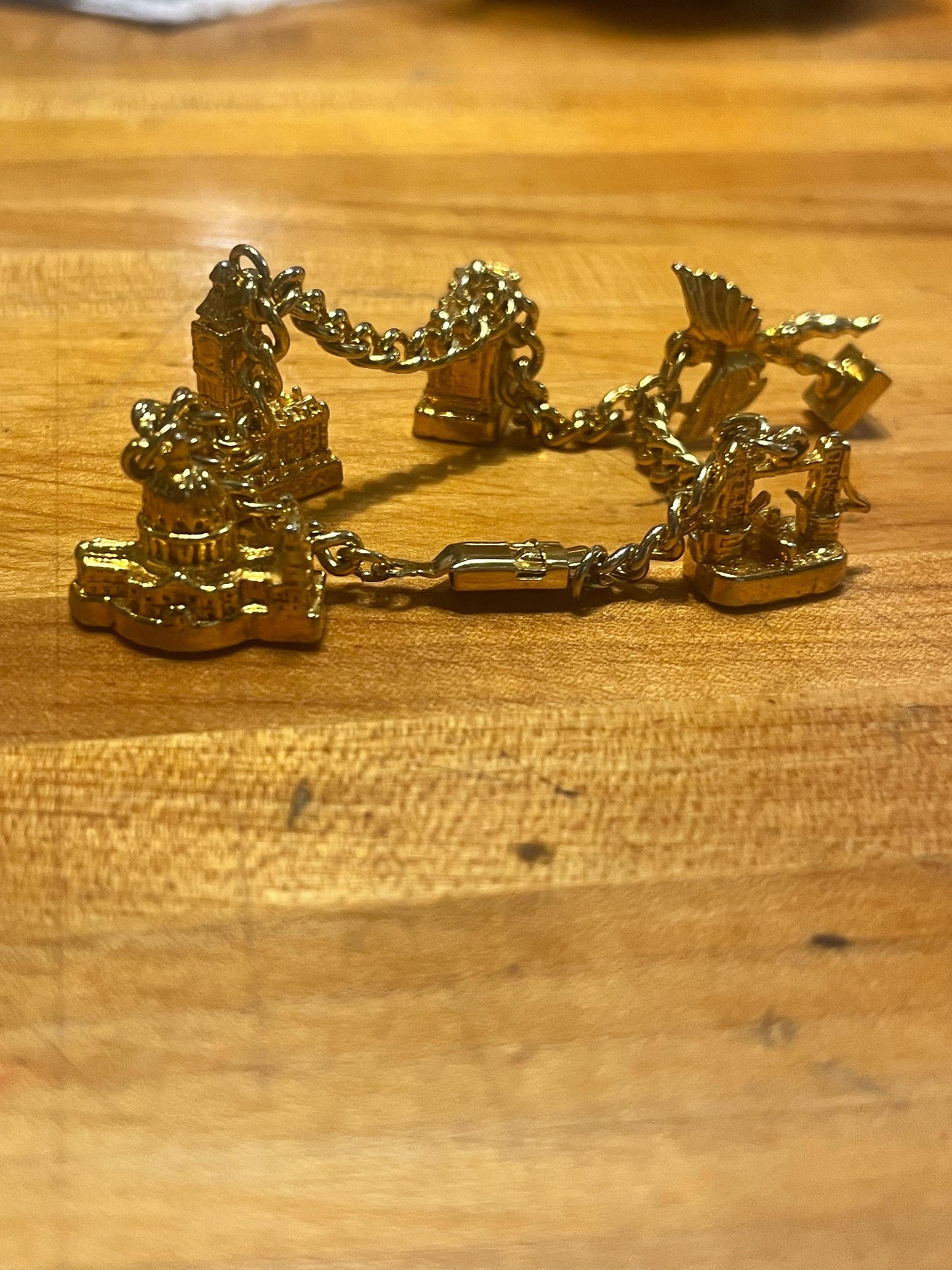 5 gold charms  not tested  intense value