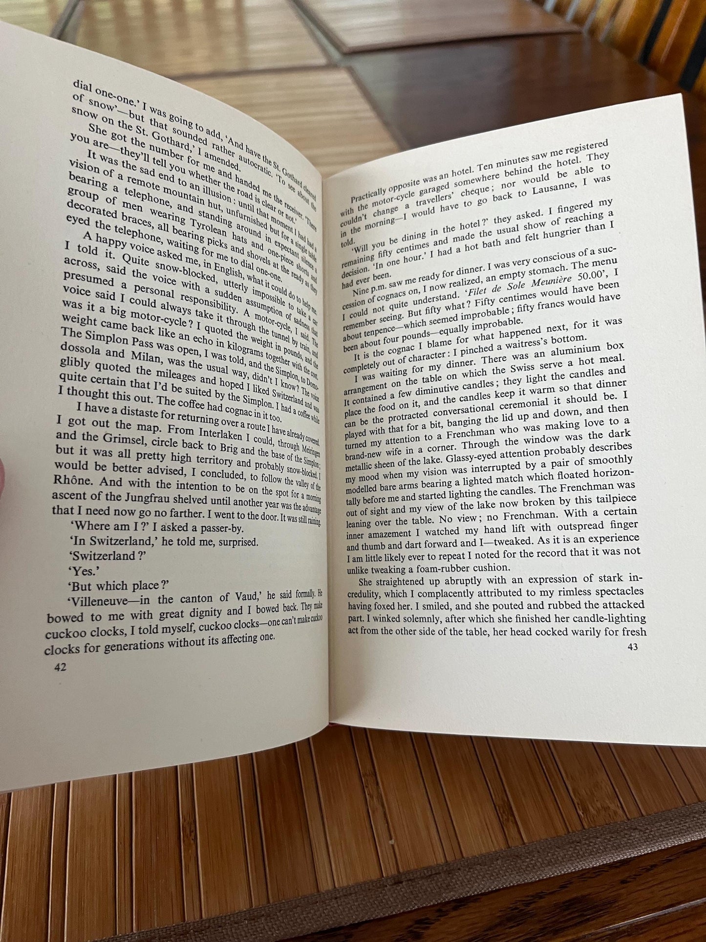 Rare cool first edition of - not so innocent Abroad -  by George Archbold  184 pages  good condition  perfect gift - wow  1957