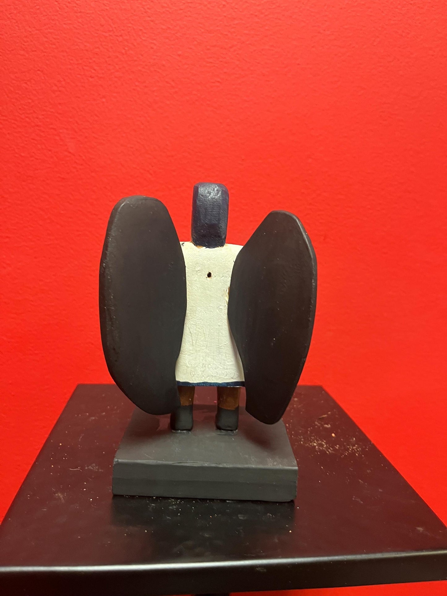 Fabulous rare signed 6 inch tall indigenous first nations Pacific northwest coast statute of  native Jesus  unbelievable imagery