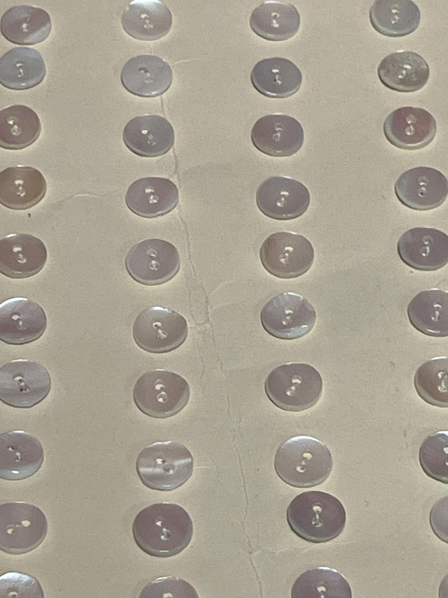 Set of 66 mother of pearl buttons - perfect for indigenous art