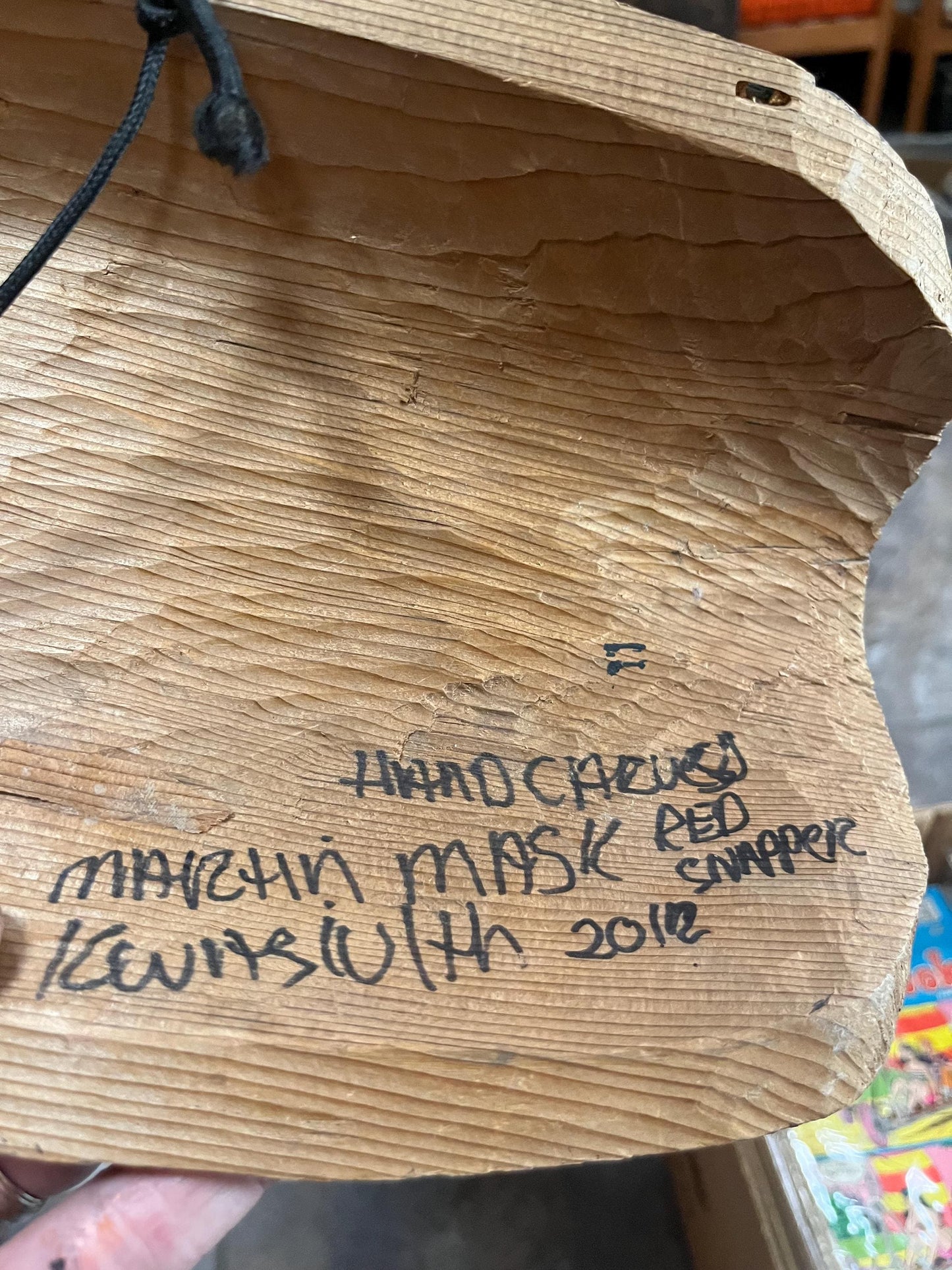 Beautiful primitive style 12 x 7 inch wide indigenous first nations northwest coast mask  great value