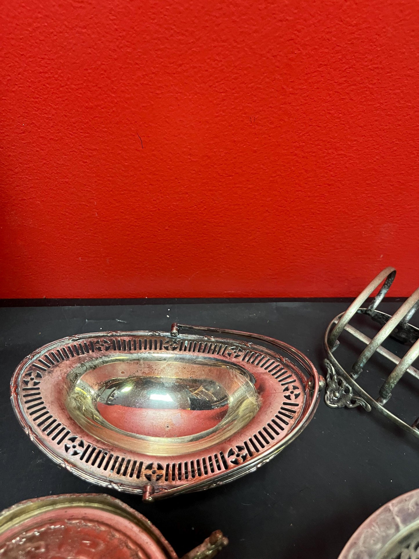 Lovely silver plated lot  you get what you see and it all needs polishing good for gifts or reselling  value