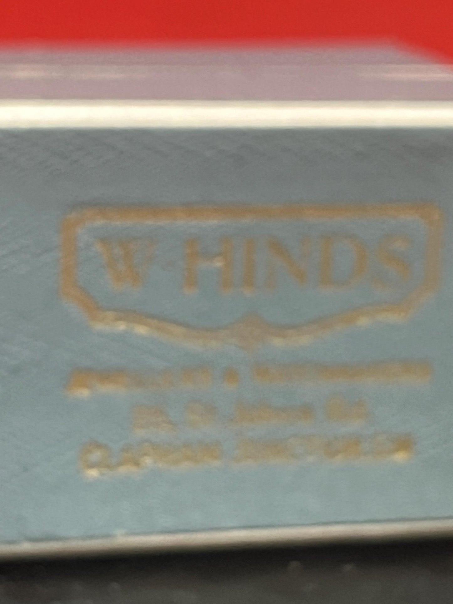 Lovely antique English hallmarked napkin ring with engine turning in original box monogrammed F 4 matching available  all mint condition