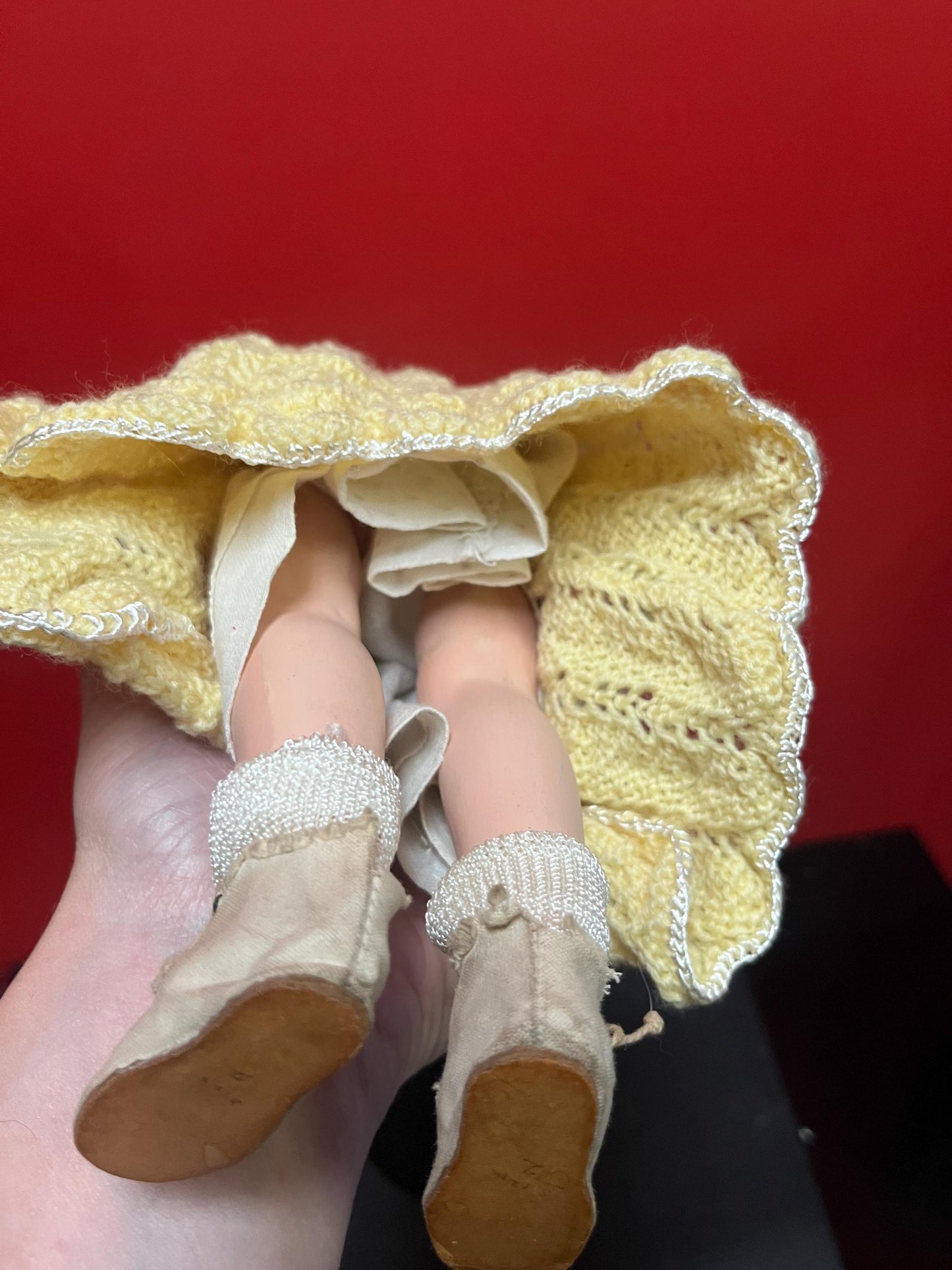 RARE Kammer & Reinhardt antique c1909 bisque KE 114 character doll restored - wow