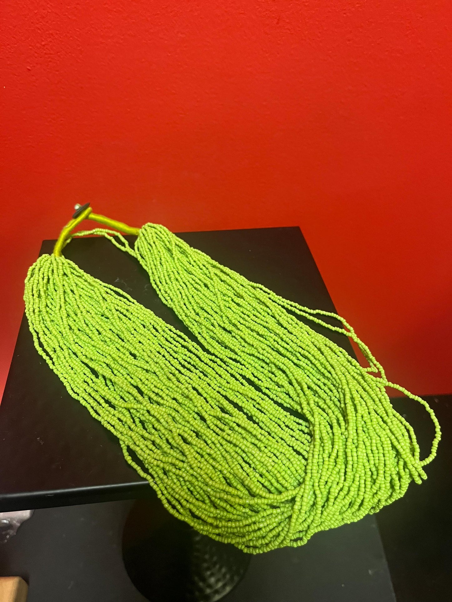 Approximately 21 inch long stunning beaded necklace   great gift