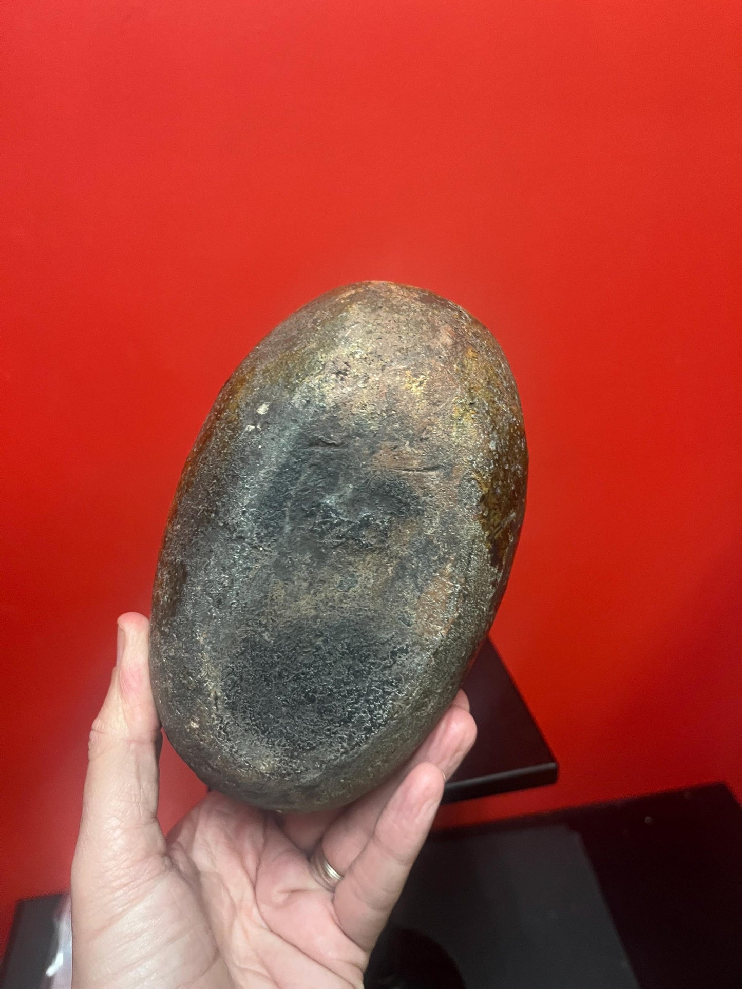 Stunning 9 x 6 high authentic antique pre-Colombian Ewer  tiny damage  wonderful imagery and patina  - wow