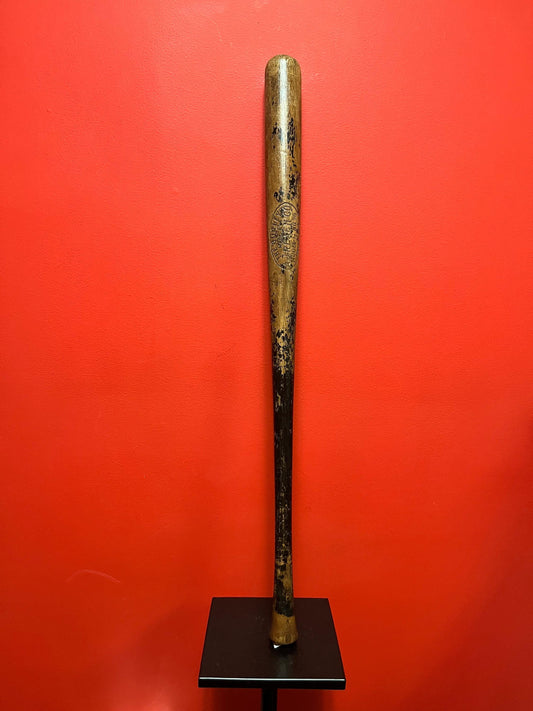 Fabulous antique the BURLEY model number 60 Philadelphia baseball bat great patina  #4