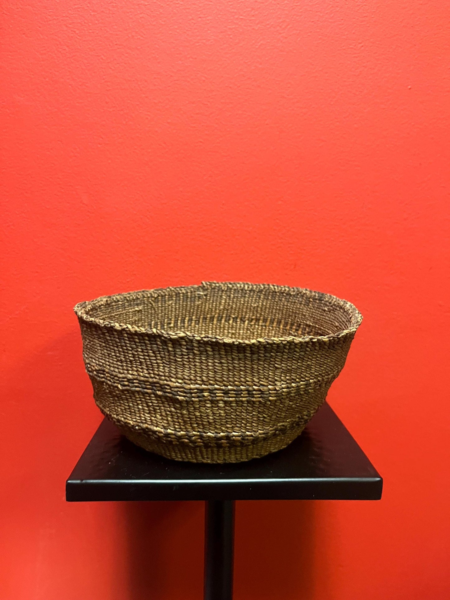 8 x 4 inch North American Indigenous basket   antique in good condition