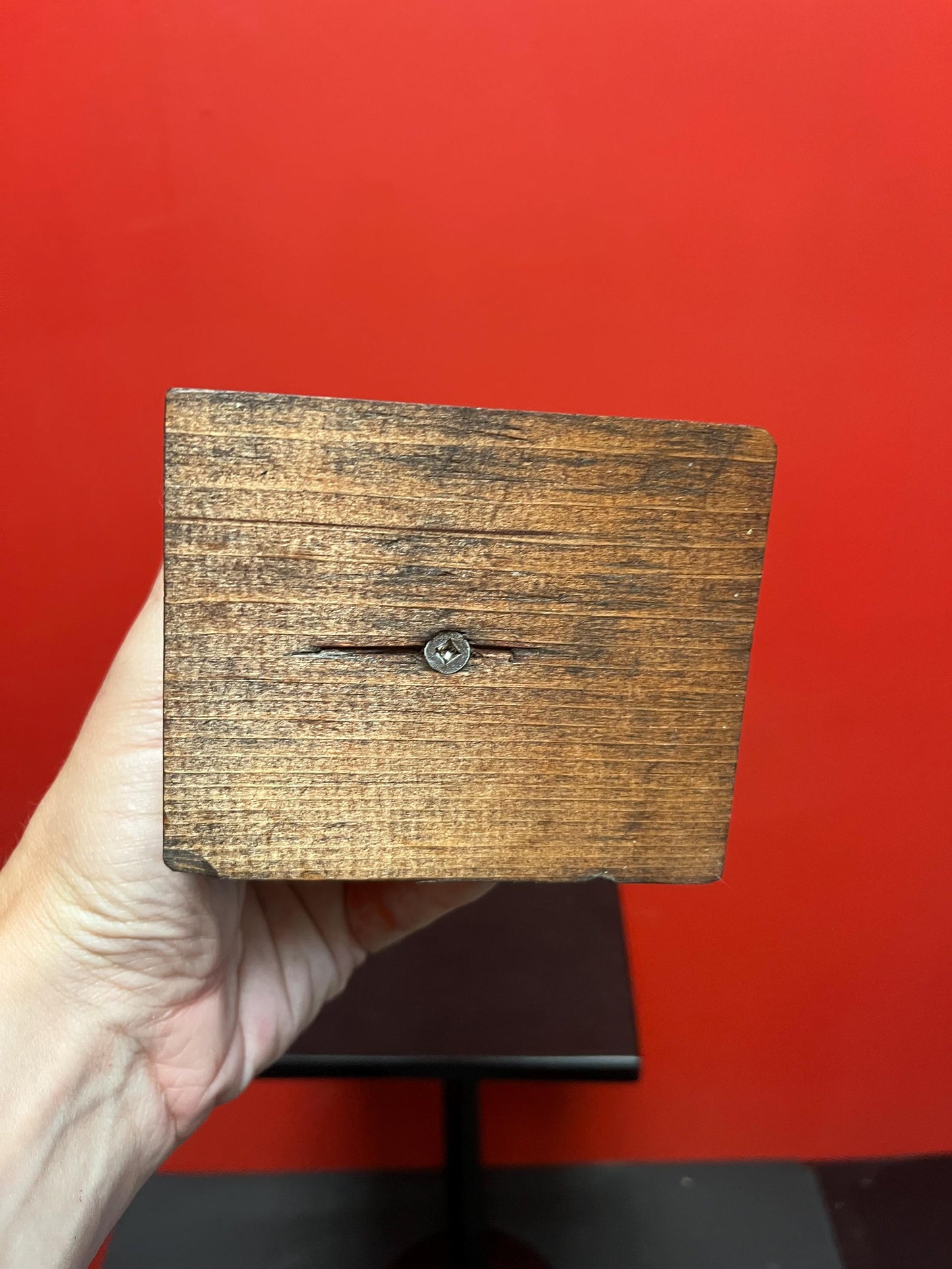 Lovely 12 inch high Canadian indigenous first nations Pacific northwest coast unsigned painted totem pole  Eagle transformation