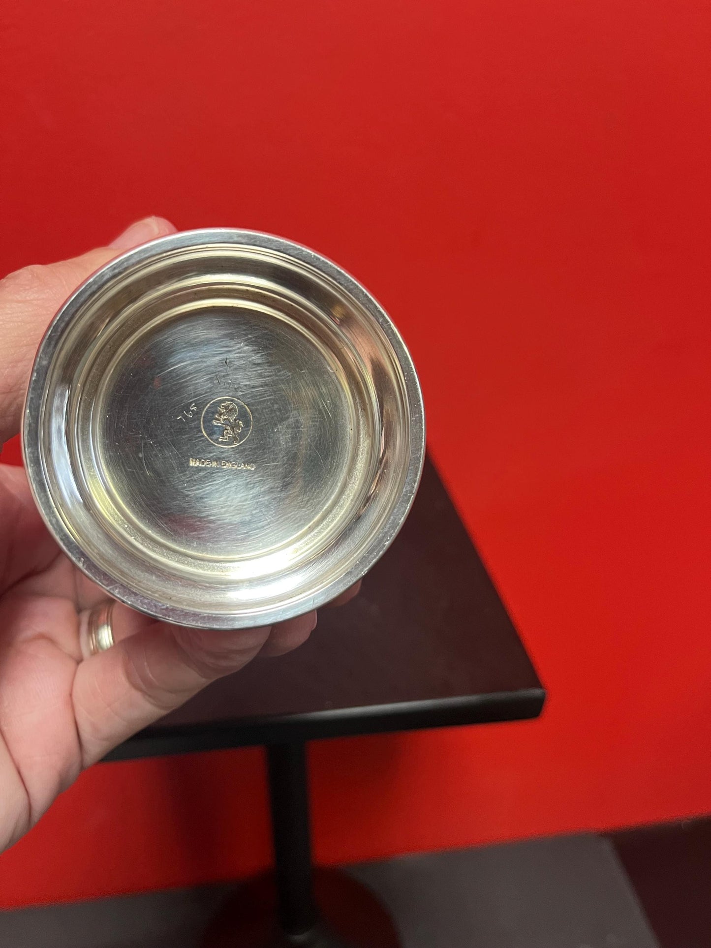 Beautiful English antique 7 inch tall sugar caster with heavy decoration  wonderful condition and ready to gift