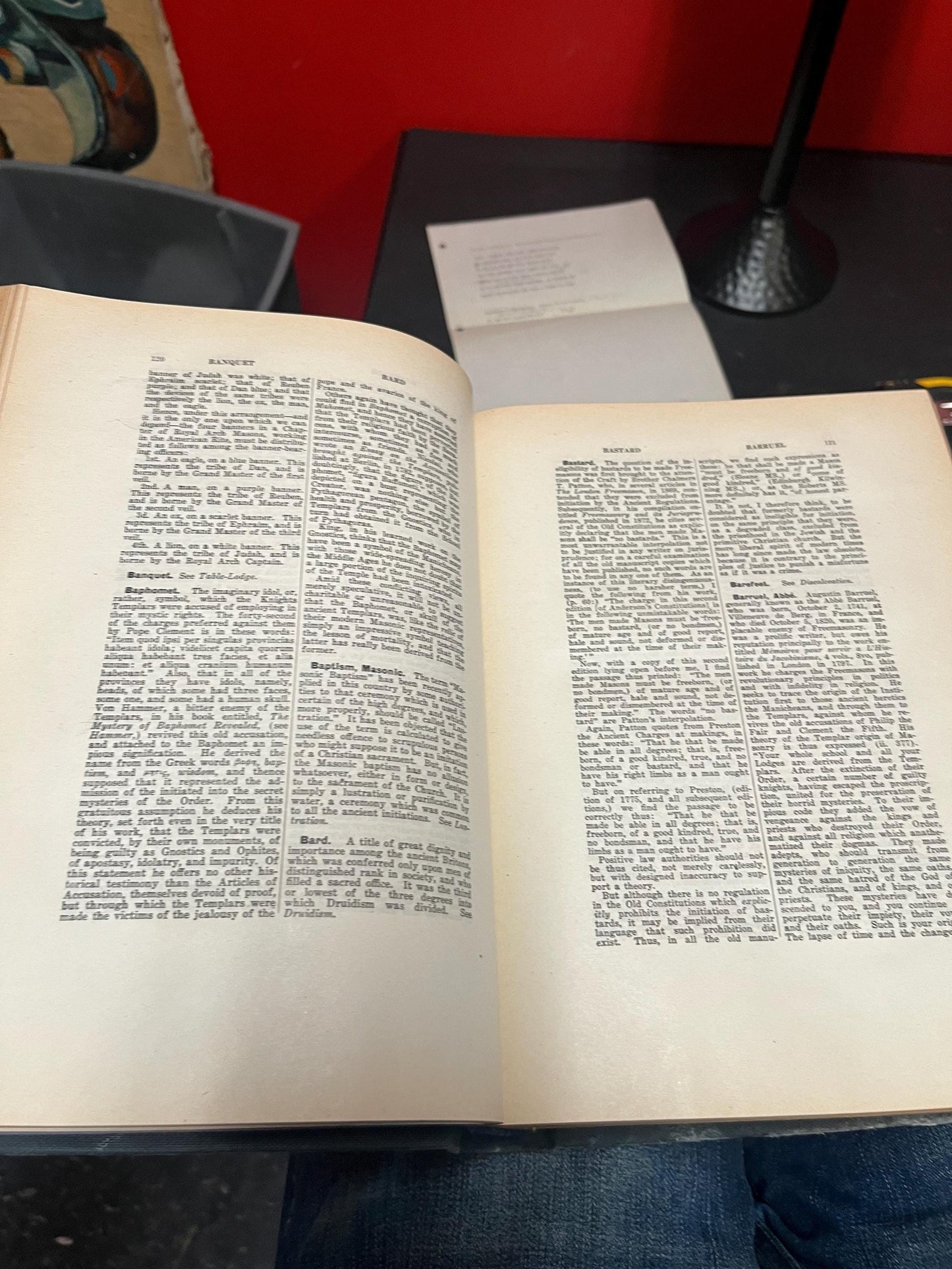 Beautiful 1917 Encyclopedia of Free masonry  good antiques condition  1046 pages  amazing gift