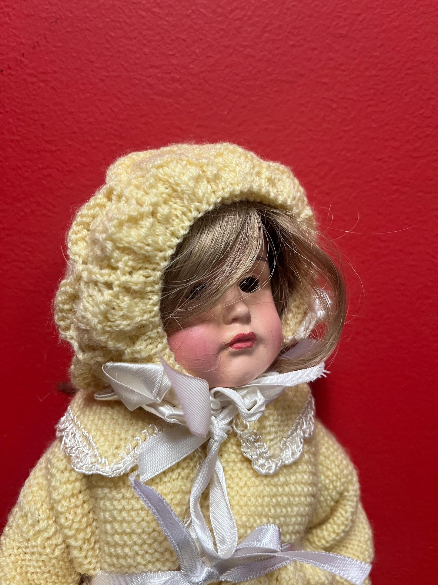 RARE Kammer & Reinhardt antique c1909 bisque KE 114 character doll restored - wow