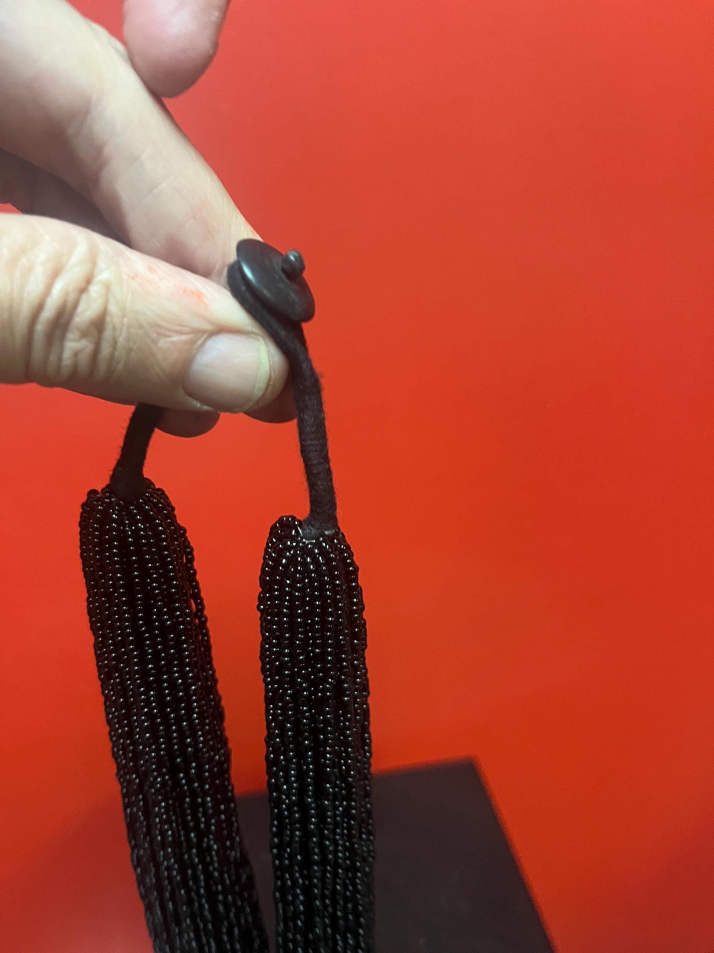 Approximately 21 inch long stunning beaded necklace   great gift