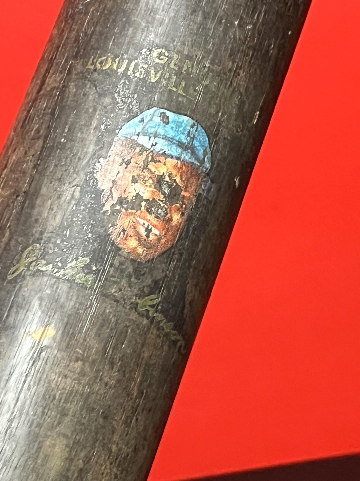 Amazing 33 inch long antique  Louisville slugger Jackie Robinson baseball bat with wonderful patina  heavy and beautiful- wow  #3