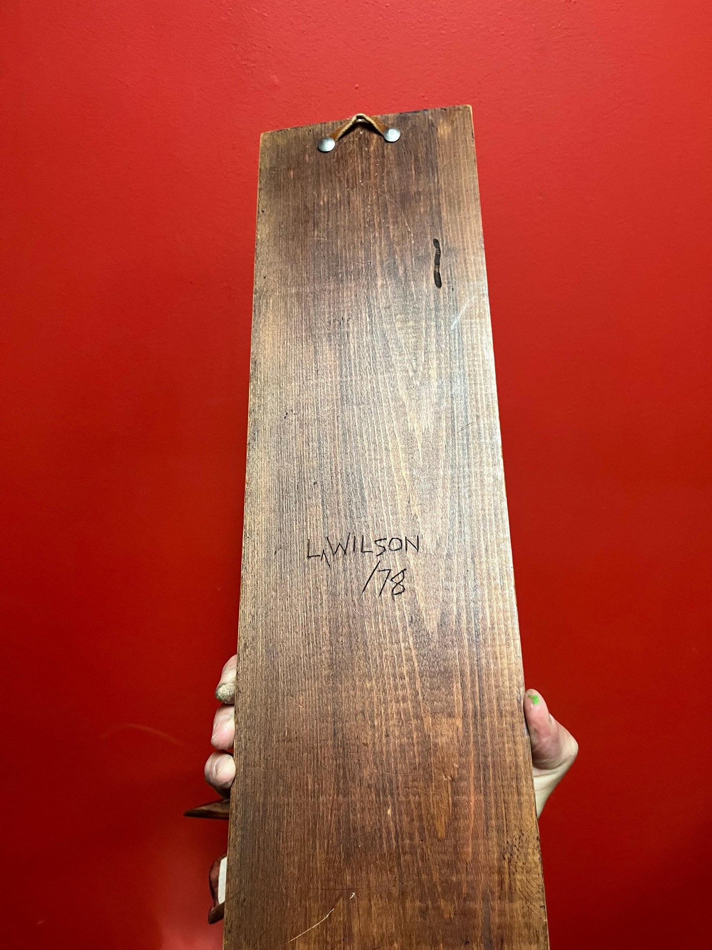 Beautiful 17 x 6 indigenous first nations Pacific northwest Coast Eagle bear transformation plaque in Cedar   ready to hang