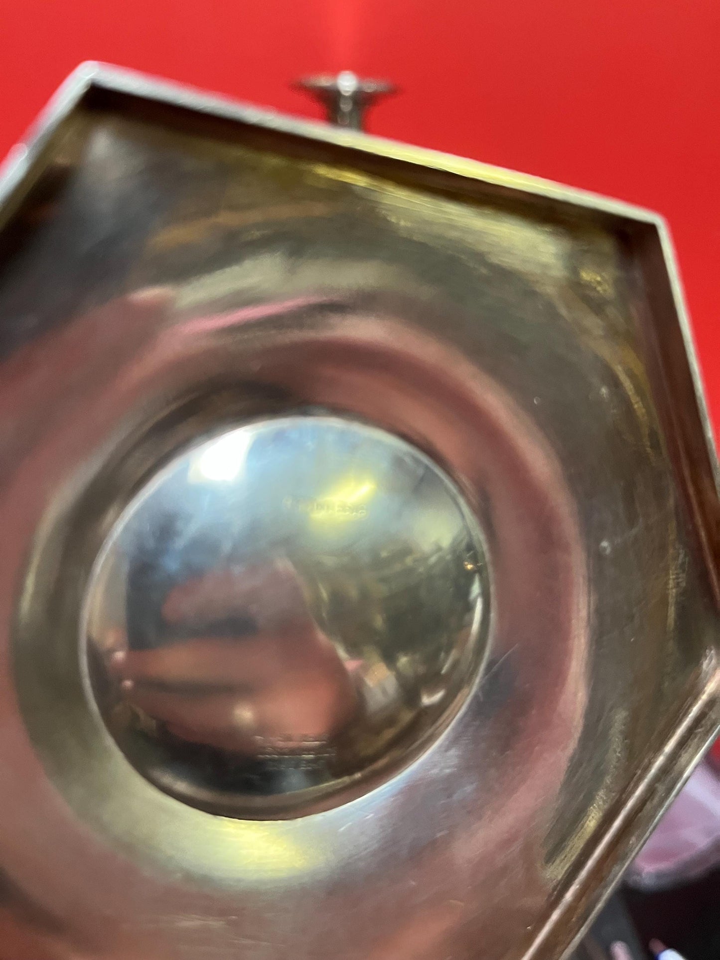 Shreve and Co San Francisco sterling candlesticks  9 inches  788 grams  beautiful pair  good value