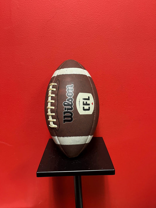 Cool vintage CFL football  Canadian sports history  great gift and great value