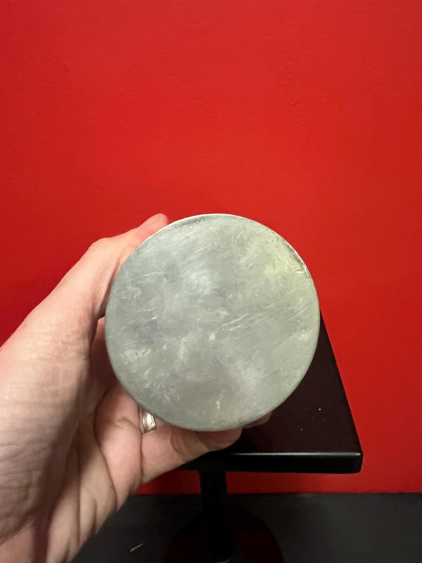 Lovely 3.5 inch tall Japanese pewter dragon tea caddy   old well detailed piece  Japanese dragons - Japanese tea - gift