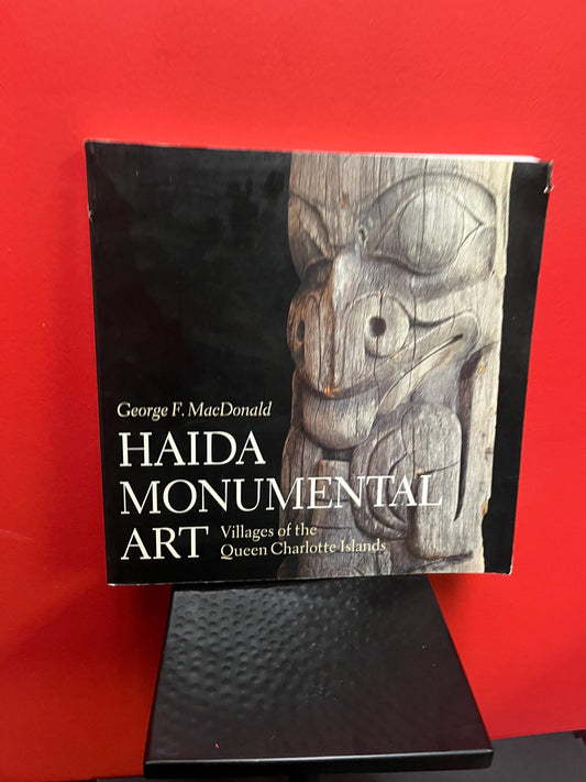 Beautiful huge Haida  monumental art book  indigenous first nations 218 pages pretty good condition