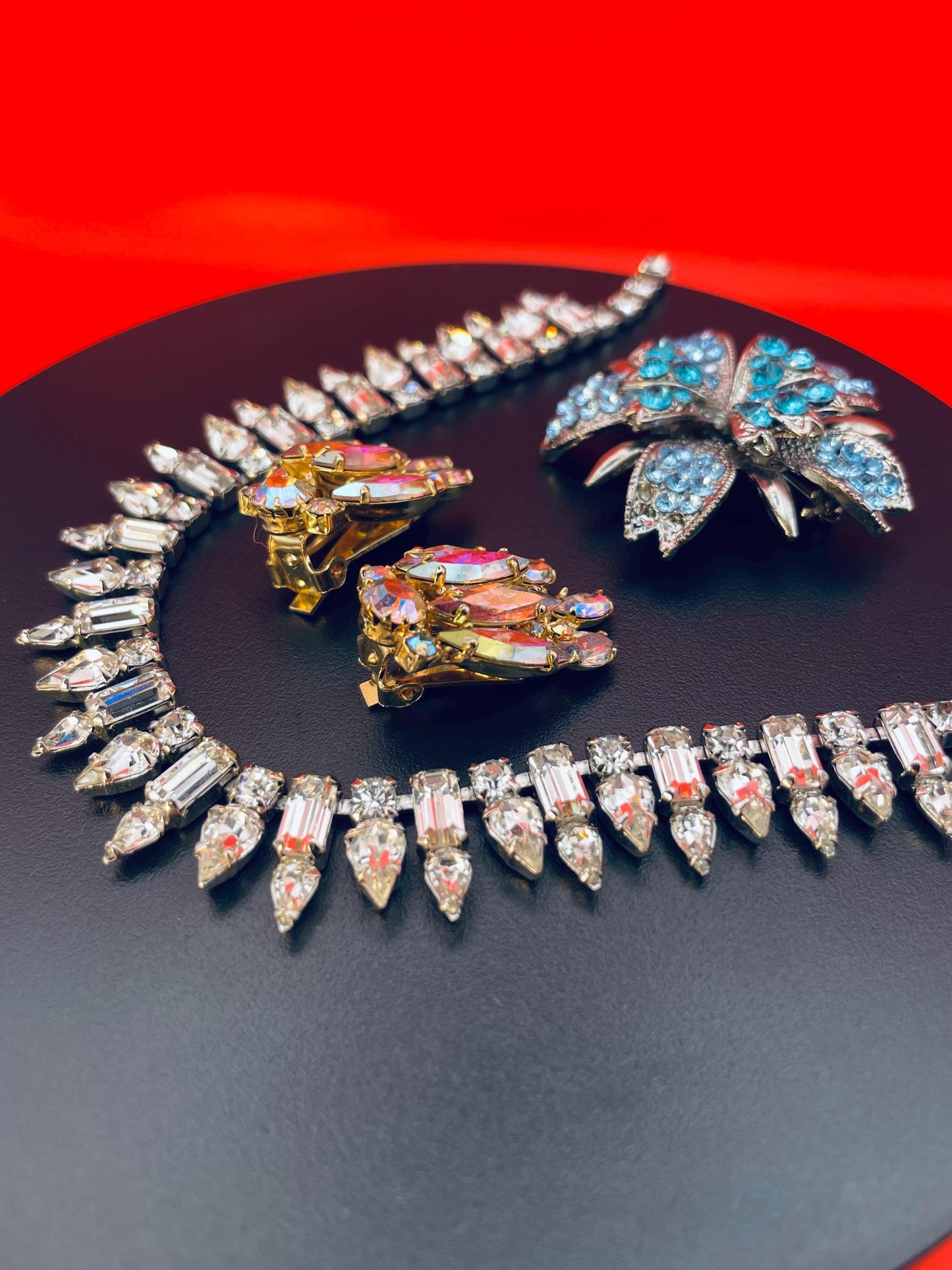 Dazzling lot of Rhinestone Jewelry